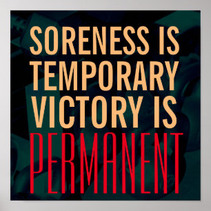 Poster Fitness gymnastique haltères style couverture