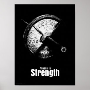 Poster Fitness Is - Force