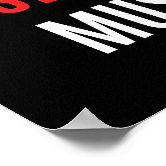 Poster Fitness Workout Gym devis, Exercice motivation (Coin)