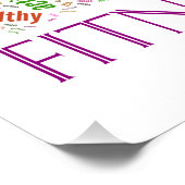 Poster Fitness world (Coin)