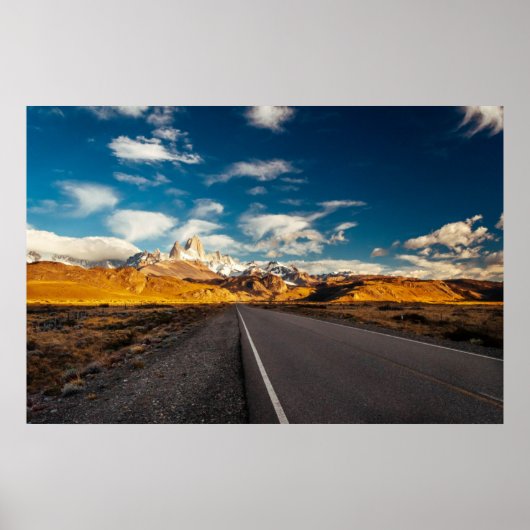 Poster Fitz Roy Dans La Lumière Du Matin (Devant)