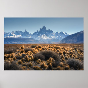 Poster Fitz Roy, Patagonia, Argentine