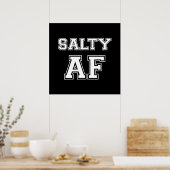 POSTER FIXE SALTY (Cuisine)