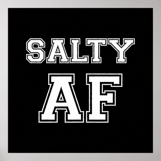 POSTER FIXE SALTY (Devant)
