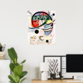Poster Fixe - Wassily Kandinsky Art moderne (Bureau à domicile)
