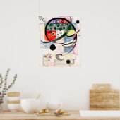 Poster Fixe - Wassily Kandinsky Art moderne (Cuisine)