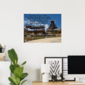 Poster Fixons nos yeux sur Jésus (Bureau à domicile)