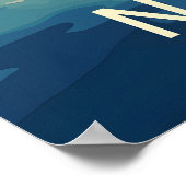 Poster Fjord de Norvège (Coin)