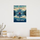 Poster Fjord de Norvège (Cuisine)
