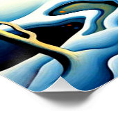 Poster Fjord Hiver 1 (Coin)