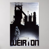 Poster Flacon d'acier de Weirton (Devant)