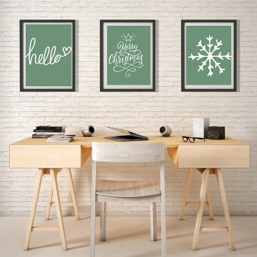 Poster Flacon de Noël