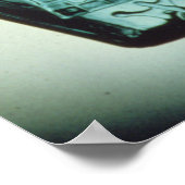 Poster Flacon masonique soufflé à la moisissure (Coin)