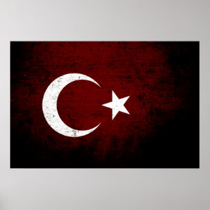 Poster Flag de Black Grunge