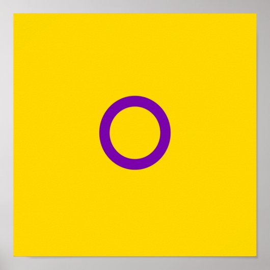 Poster Flag de Instersex (Devant)