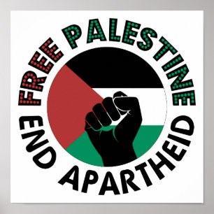 Poster Flag de la Palestine