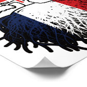 Poster Flag des Trois Canadiens Canada (Coin)