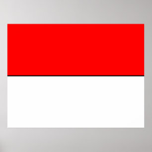 Poster Flag of Indonesia