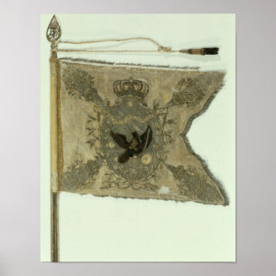 Poster Flag of the Prussian Infantry under Frederick