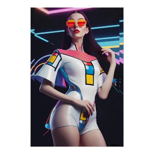 Poster Flair solaire - Ken Gage Art (Devant)