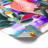 Poster Flamant rose (Coin)