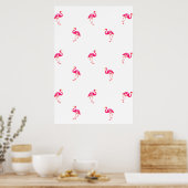 Poster Flamant rose (Cuisine)