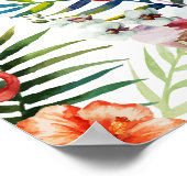 Poster Flamant rose (Coin)