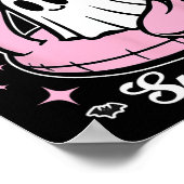Poster Flamant rose d'été de Hot Ghoul Ghost Summerween (Coin)