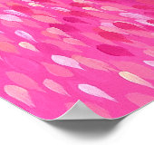 Poster Flamant Rose Imprimé Pamplemousse Rose - Par Just (Coin)