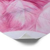 POSTER FLAMANT ROSE PARTOUT (Coin)
