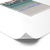 Poster Flamants roses-affiches (Coin)