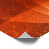 Poster Flame d'or (Coin)