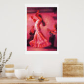 Poster Flamenca (Cuisine)