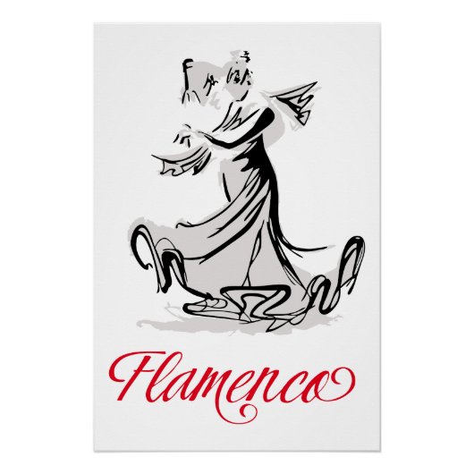 Poster Flamenco (Devant)