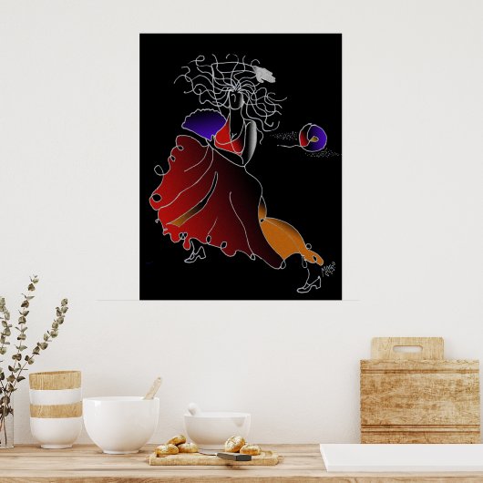 Poster Flamenco (Cuisine)