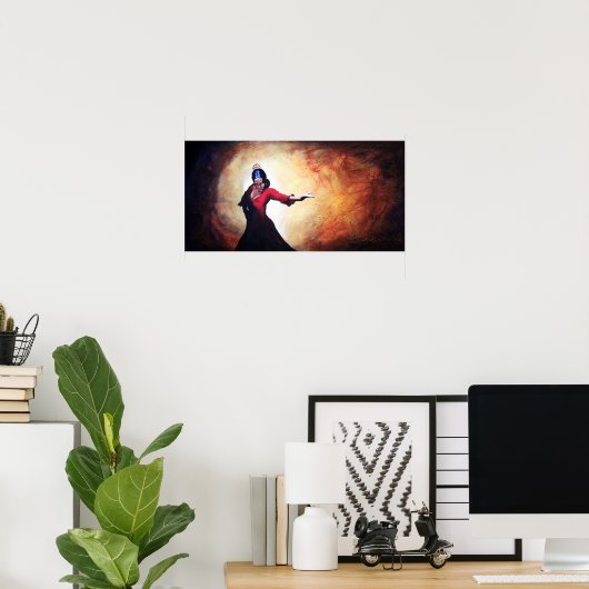 Poster Flamenco (Bureau à domicile)