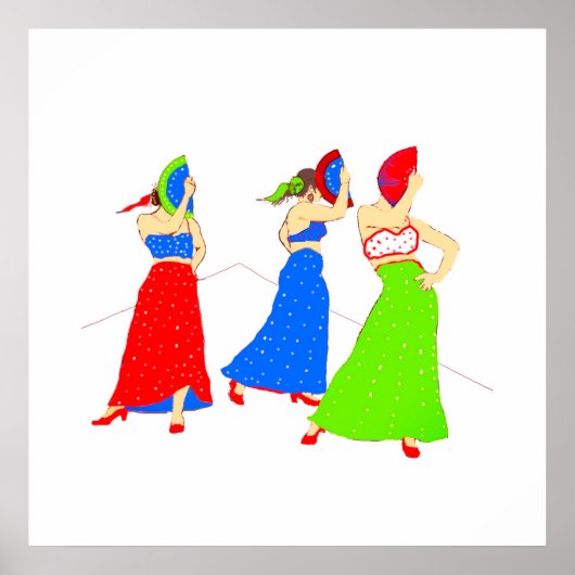 Poster Flamenco (Devant)