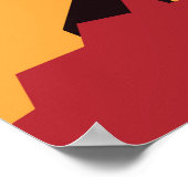 Poster Flamenco à С facettes (Coin)