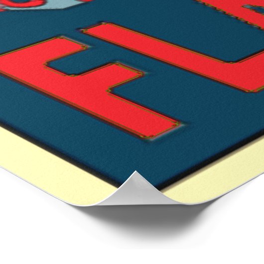 Poster Flamenco, ajouter du texte d'édition, (Coin)