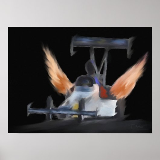 Poster Flames (Devant)