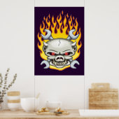 Poster Flamin' Hog (Cuisine)