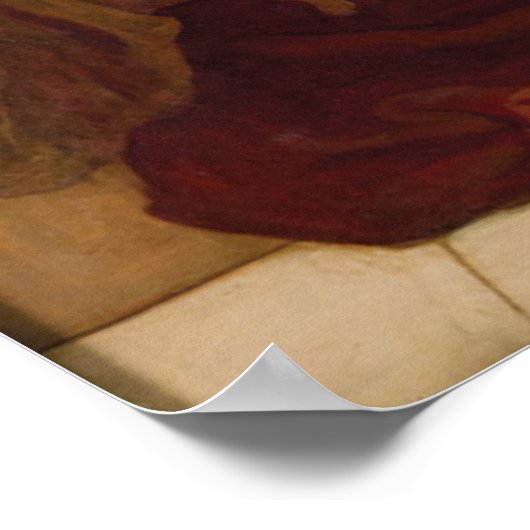 Poster Flaming June par Frederic Leighton (Coin)