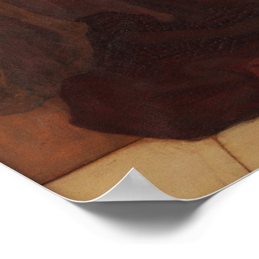 Poster Flaming June par Lord Frederic Leighton (Coin)