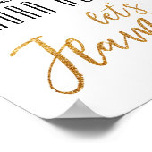 Poster Flamingle Aquarelle | Fête des mariées de bienvenu (Coin)