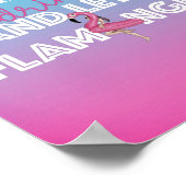 Poster Flamingle Pool Party Bar Ombre Signal (Coin)