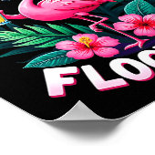 Poster Flamingo Humor Quote Flamingo Lover Whup Flockers (Coin)