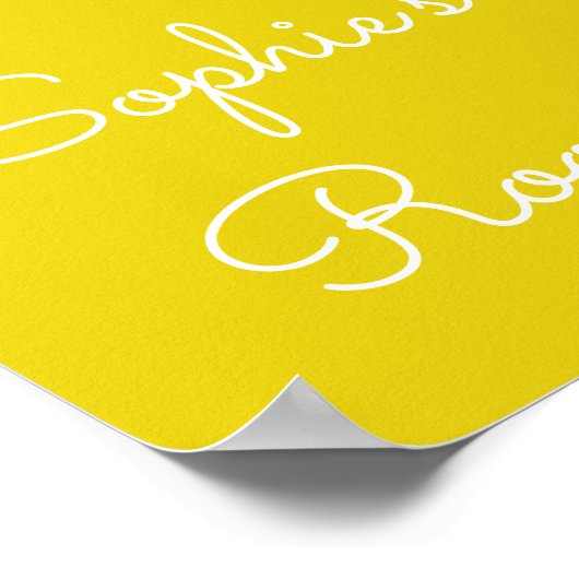 Poster Flamingo rose mignon oiseau unique (Coin)