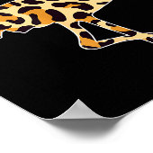 Poster Flamingo Santa Hat Family Matching Christmas Leopa (Coin)