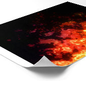 Poster Flamme (Coin)