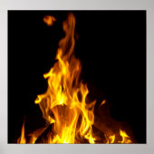 Poster Flamme (Devant)
